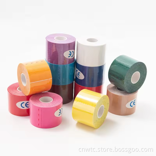 Custom Logo Waterproof Cotton Elastic Kinesiology Tape for Sports Pain Relief - Direct Manufacturing
